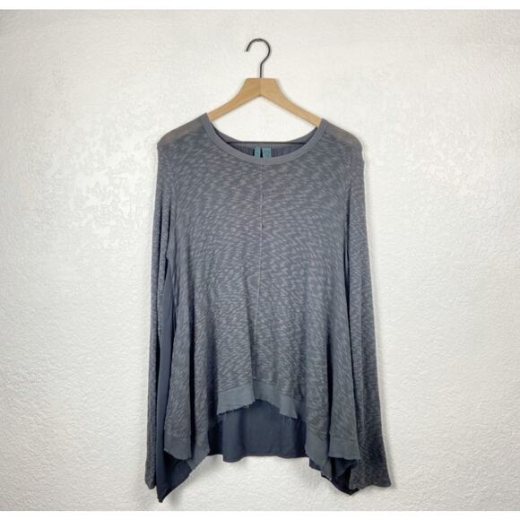 Left of center grey lagenlook sweater size xs - Picture 1 of 5
